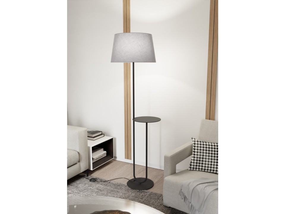 Lampa podłogowa HOTEL LP GRAY
