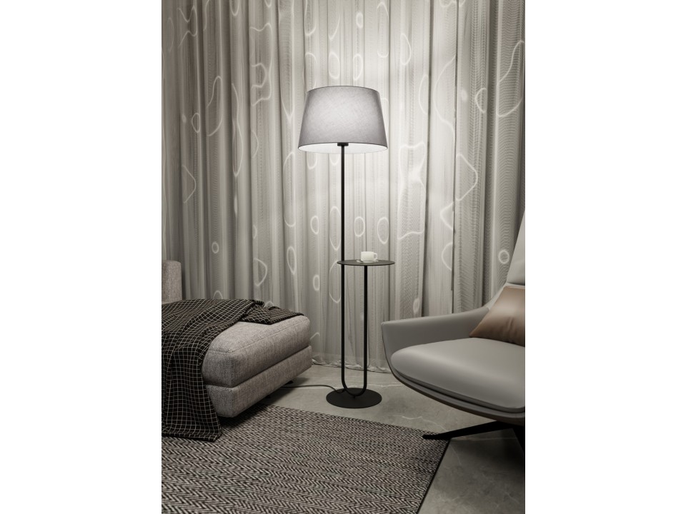 Lampa podłogowa HOTEL LP GRAY