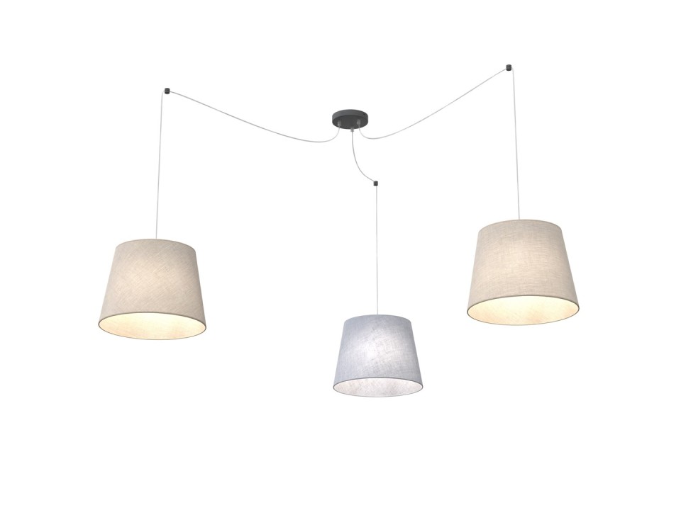 Lampa wisząca ASCOT 3 MIX