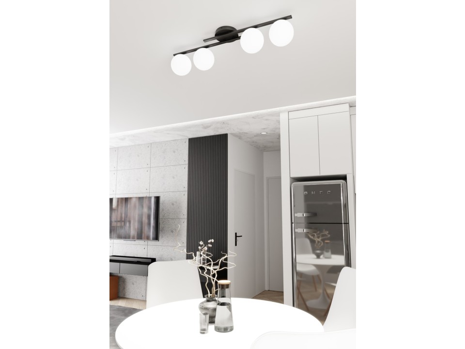 Lampa wisząca KAIRO 4 BL OPAL