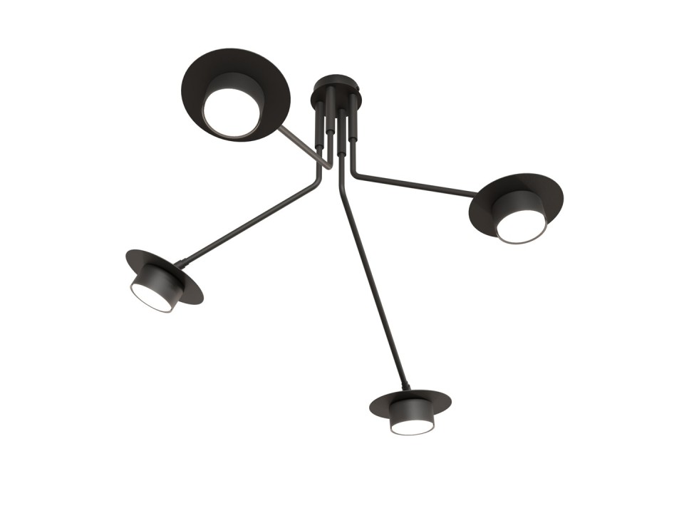 Lampa wisząca MIZU 4 BL