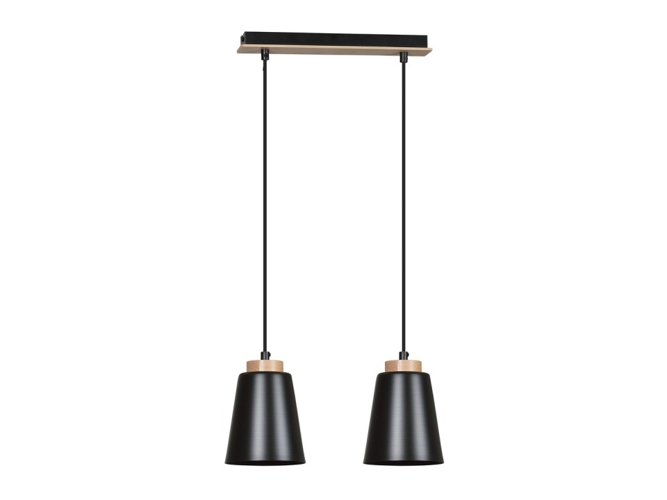 Lampa wisząca BOLERO 2 BLACK