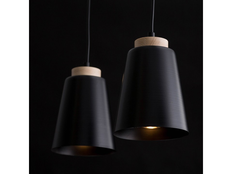 Lampa wisząca BOLERO 2 BLACK