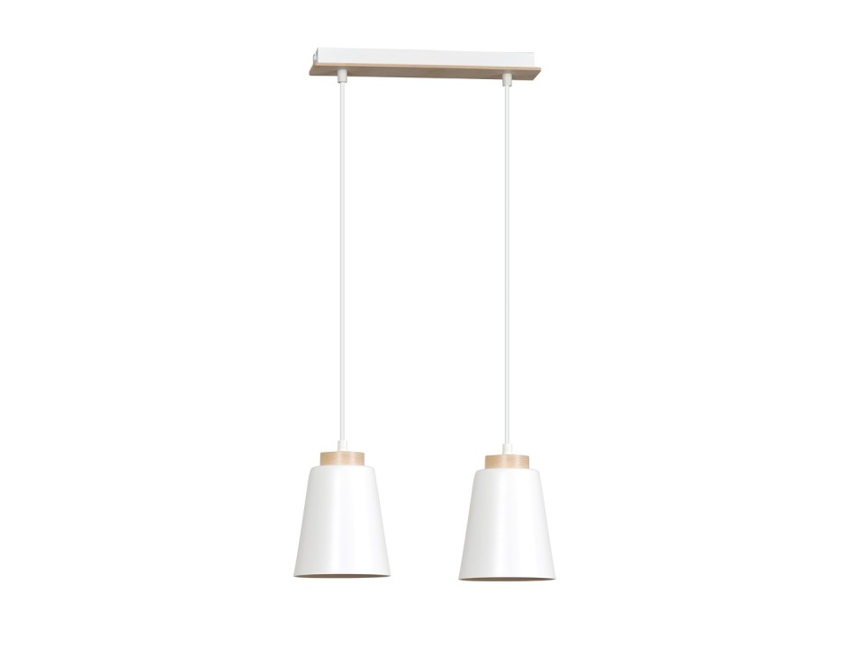 Lampa wisząca BOLERO 2 WHITE