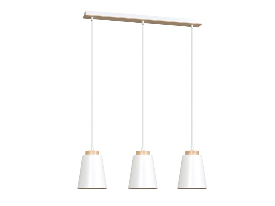 Lampa wisząca BOLERO 3 WHITE