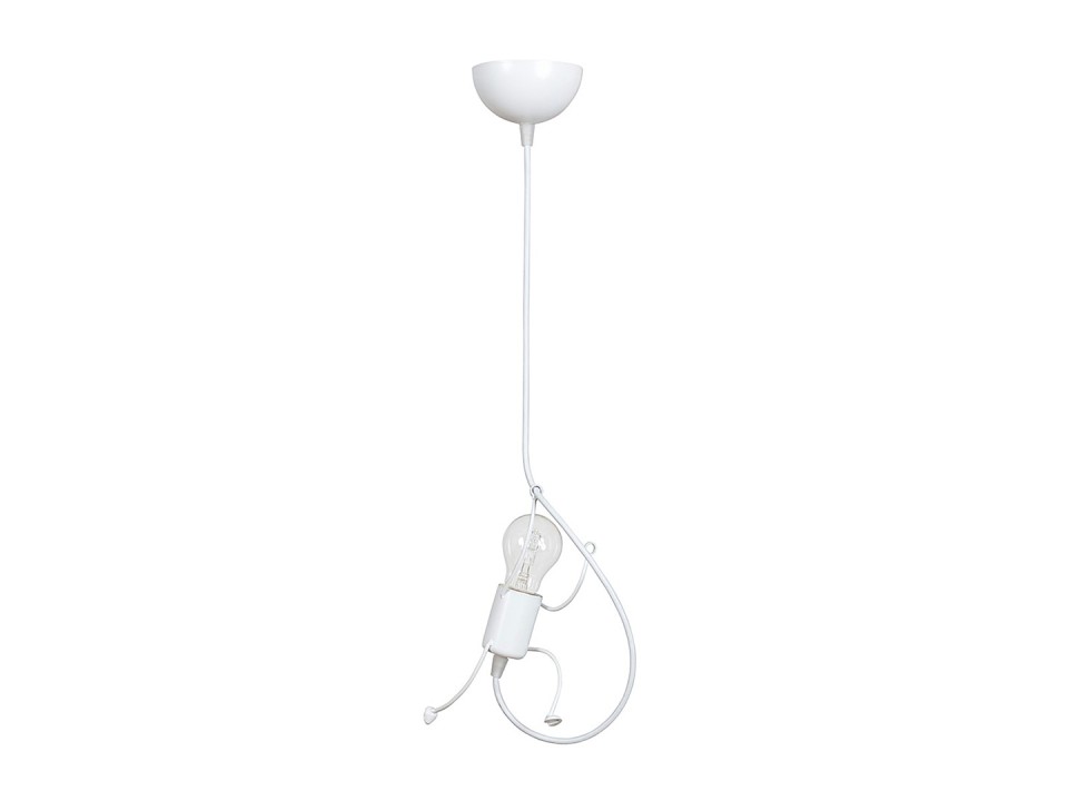 Lampa wisząca BOBI 1 WHITE