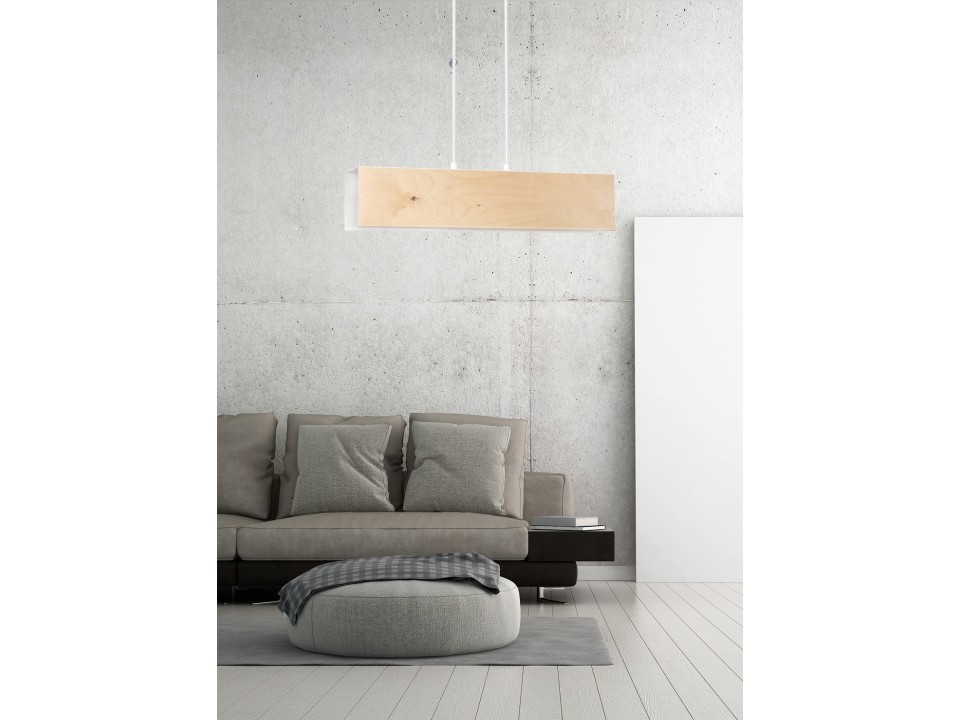 Lampa wisząca CARLO 2 WHITE