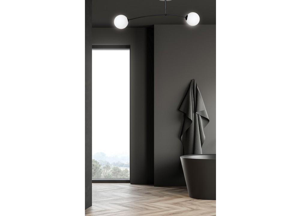 Lampa sufitowa PREGOS 2 BLACK