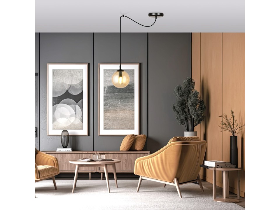Lampa wisząca GIGI 1 BL MIODOWY