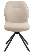Krzesło obrotowe Aura beżowe - ACTONA