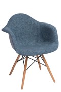 Krzesło P018 DAW Duo niebiesko szare - d2design