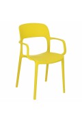 Krzesło z podłokietnikami Flexi oliwkowe - Intesi