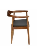 Krzesło President brązowy ciemny - d2design