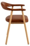 Krzesło Addi brandy PU - ACTONA
