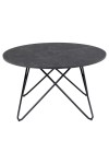 Stolik kawowy Wyre czarny - ACTONA