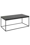 Stolik Barossa 110x55cm czarny marmur - ACTONA
