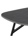 Stolik kawowy Caracas 120x60cm czarna ceramika - ACTONA