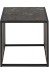 Stolik kawowy Strington 40x40cm marmur czarny - ACTONA