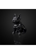 Figurka Buldoga francuskiego L czarna - Intesi
