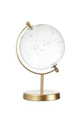 Dekoracja szklany globus Constellations złoty - Intesi