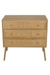 Komoda Ballo 3 szuflady naturalna - Intesi