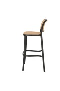 Krzesło barowe Antonio czarne - Intesi