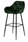 Krzesło barowe Brooke VIC zielone - ACTONA