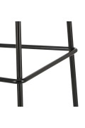 Stołek barowy Grego czarny 65 cm - Intesi
