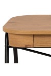 Biurko Blueton dąb/ czarne - ACTONA