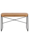 Biurko Blueton dąb/ czarne - ACTONA