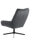 Fotel Paris szary ciemny - ACTONA