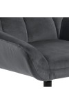 Fotel Paris szary ciemny - ACTONA