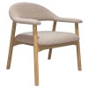 Fotel Addi beżowy/dąb Monza 60 - ACTONA