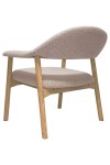 Fotel Addi beżowy/dąb Monza 60 - ACTONA