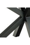 Stół Heaven 200cm szary/czarny - ACTONA