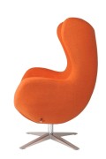 Fotel Jajo Soft wełna pomarańczowy JA-2717 - d2design