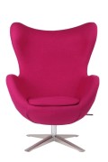 Fotel Jajo Soft wełna różowy SHO-11 - d2design
