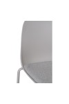 Krzesło Madalena szare jasne - House Nordic ApS