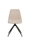 Krzesło Monaco obrotowe beżowe/ czarne - House Nordic ApS