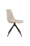 Krzesło Monaco obrotowe beżowe/ czarne - House Nordic ApS