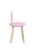 Krzesło dziecięce Puppe różowe - Intesi