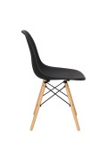 Krzesło Simplet P016W basic czarne - Simplet