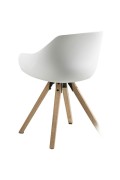 Krzesło Tina Wood białe - ACTONA