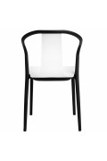 Krzesło Bella czarne/białe - d2design