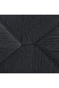 Krzesło Wicker Czarne czarny inspirowany Wishbone - d2design