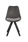 Krzesło Dima VIC dark grey /black - ACTONA