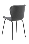 Krzesło Batilda dark grey / black - ACTONA