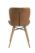 Krzesło Batilda Retro brandy /naturalne - ACTONA