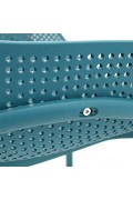 Krzesło Malibu niebieskie - Intesi