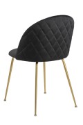 Krzesło Louise Black /Gold - ACTONA